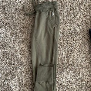 Free People Olive Joggers
